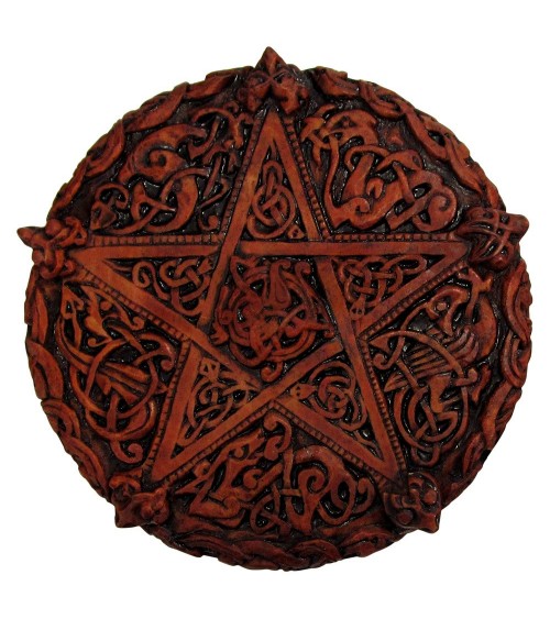 Plaque Pentagramme Celtique