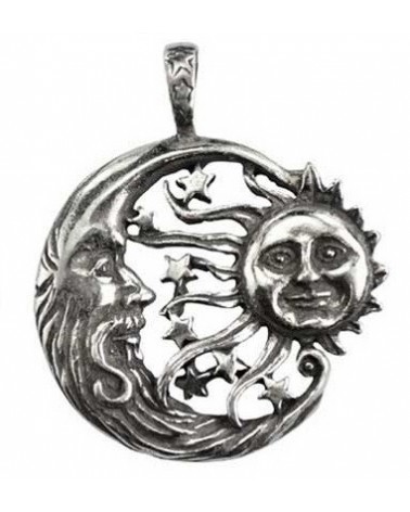 Pendentif Lune et Soleil