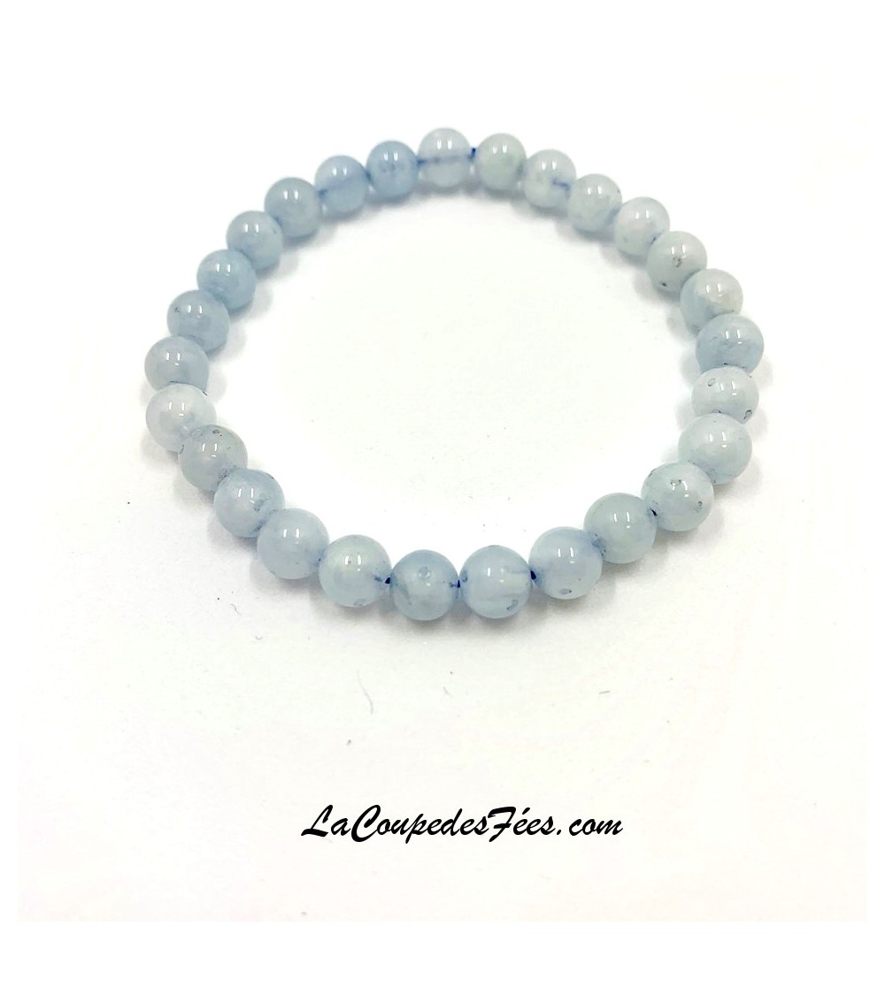 Bracelet Pierre Aigue Marine
