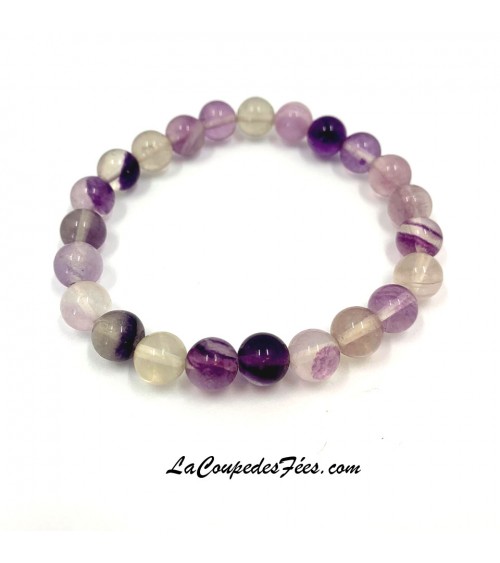 Bracelet Pierre Fluorite (8mm)