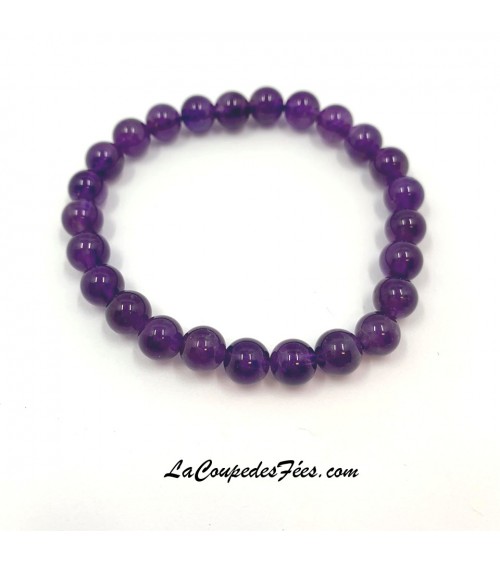 Bracelet Pierre Amethyste