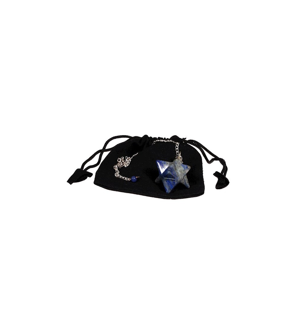 Pendule Merkaba Lapis Lazuli