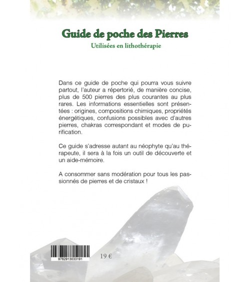 Guide de poche des Pierres
