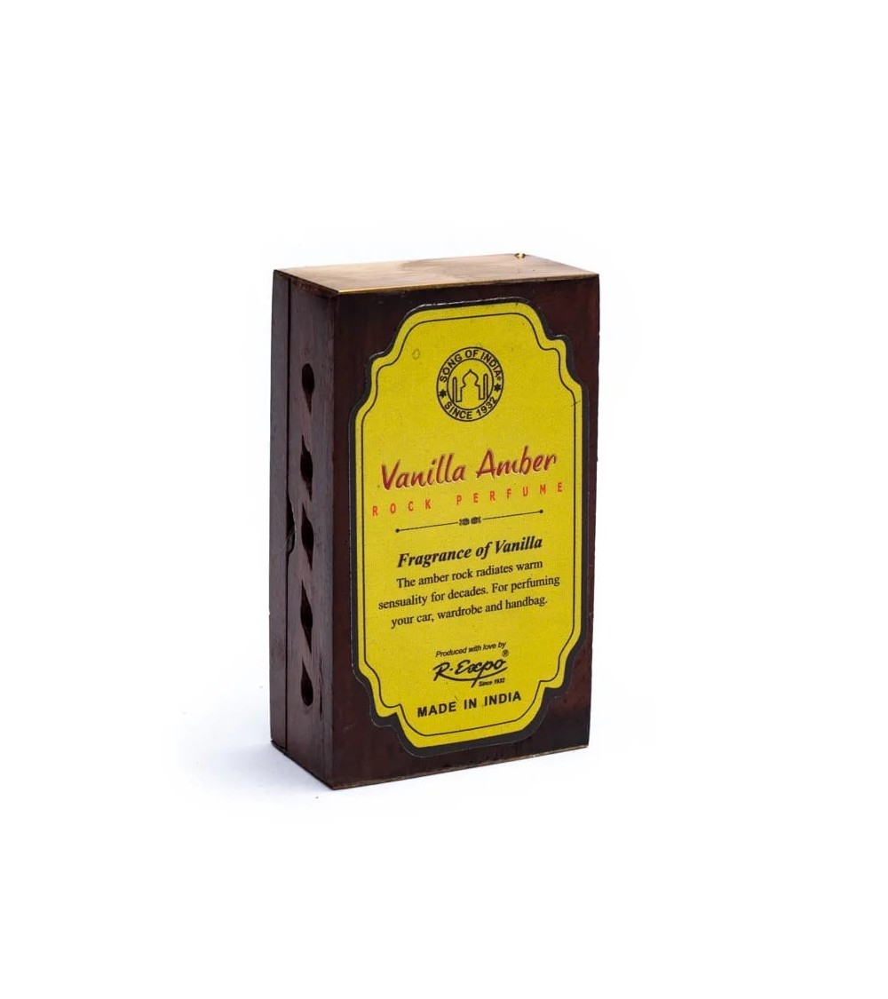 Encens Résine -Vanille Ambre + diffuseur en bois