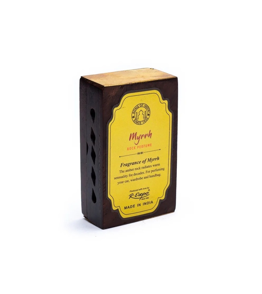 Encens Résine - Myrrhe + diffuseur en bois