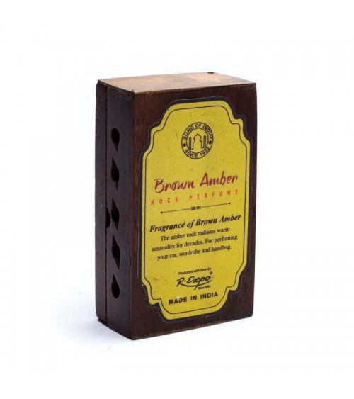 Encens Résine - Ambre + diffuseur en bois