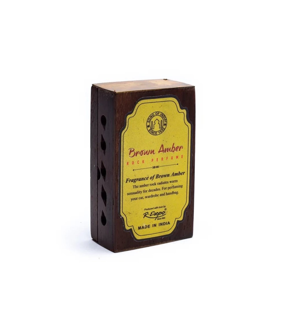 Encens Résine - Ambre + diffuseur en bois