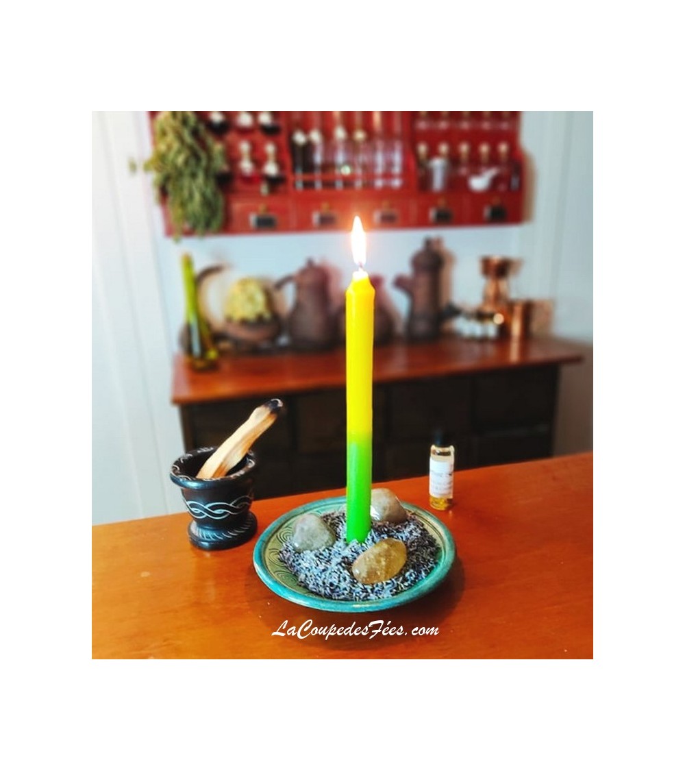 Cierge Rituel "Guérison & Énergie"