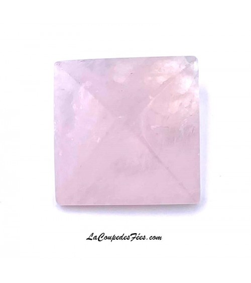 Pyramide en Quartz Rose - 3 cm - Qualité A