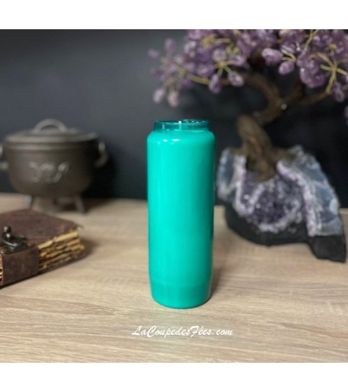 Neuvaine couleur Verte – Bougie de prière 9 jours