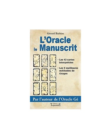Oracle le Manuscrit - livre