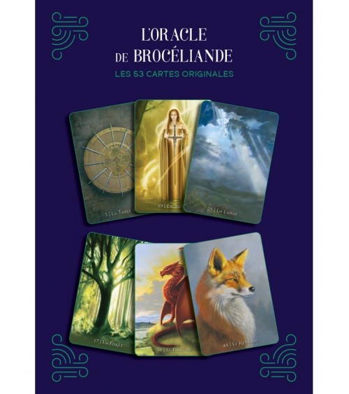 L'Oracle de Brocéliande - Le livre et le jeu de 53 cartes