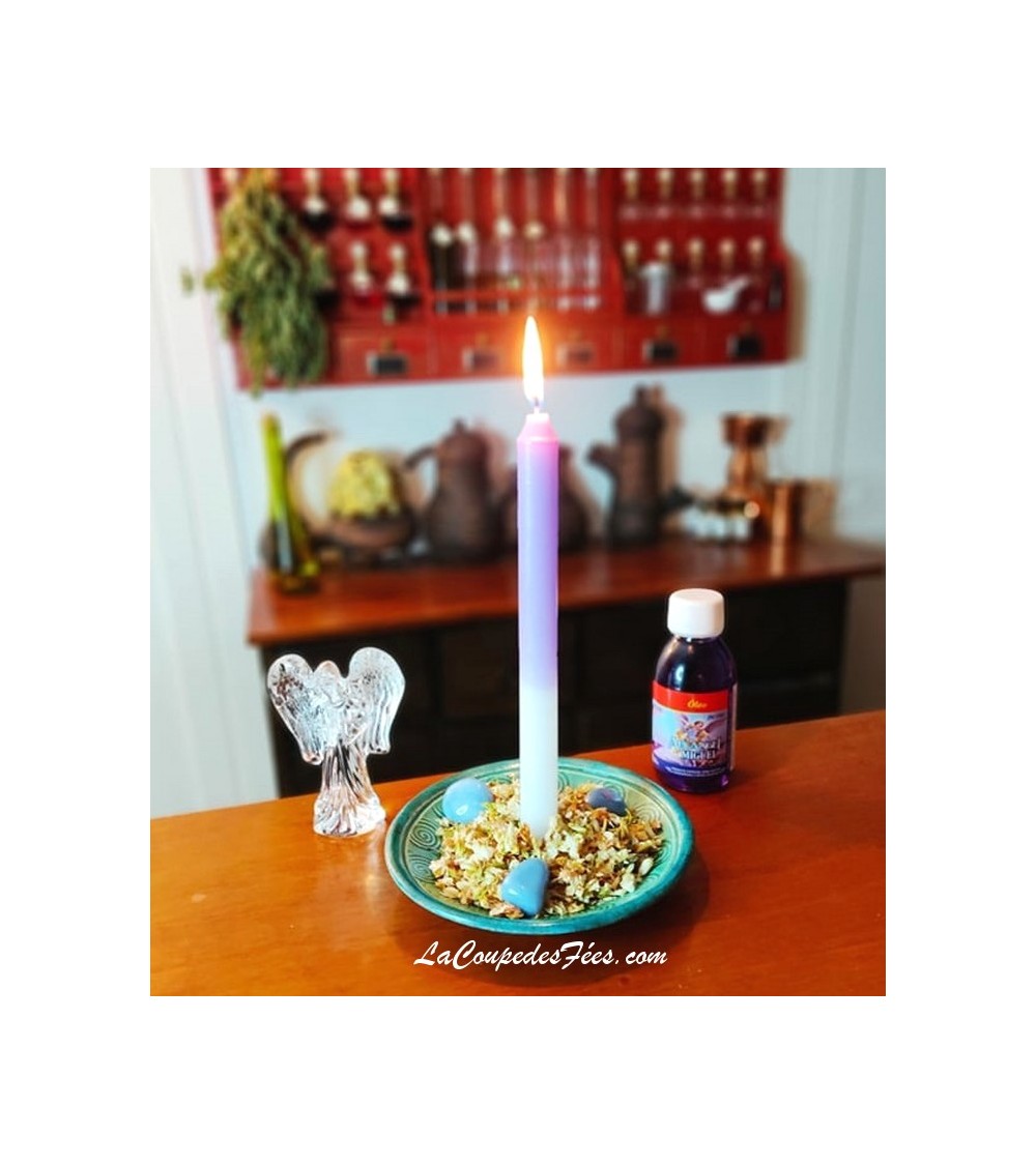 Cierge Rituel "Guidance des Anges"