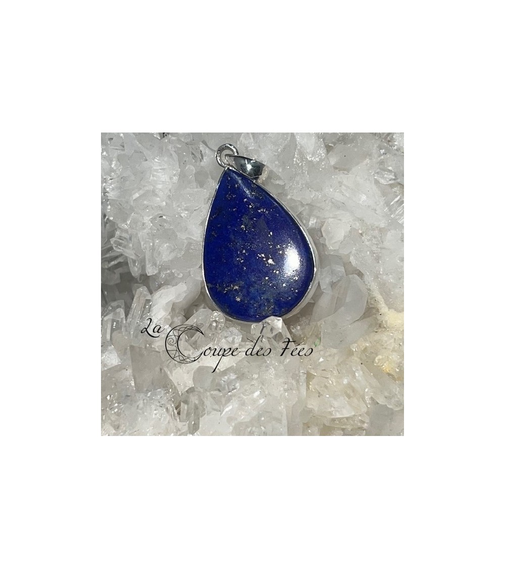 Pendentif Lapis lazuli & Argent