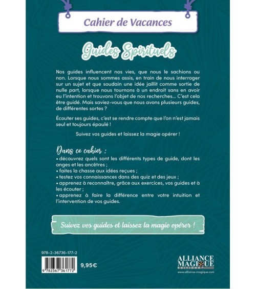 Cahier de vacances - Guides Spirituels