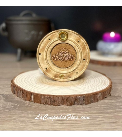 Porte encens Lotus