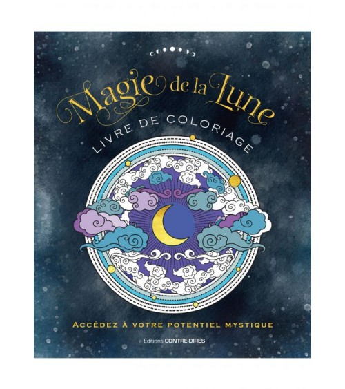 Magie de la Lune - Livre de coloriage