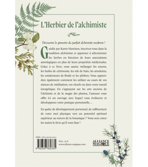 L'Herbier de l'alchimiste - Recueil de philtres, élixirs, huiles, encens