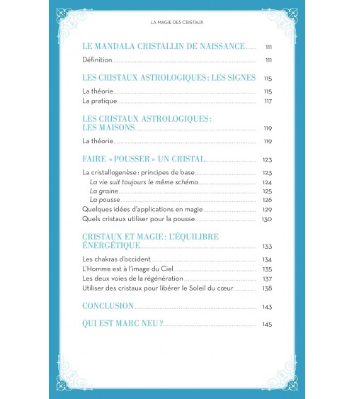 La magie des cristaux