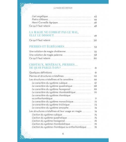 La magie des cristaux