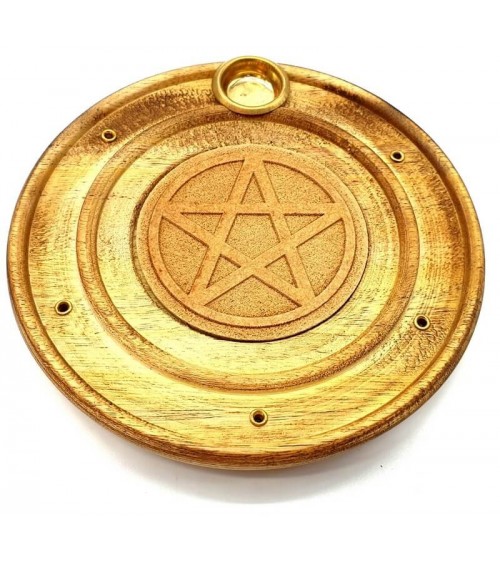 Porte encens Pentacle simple