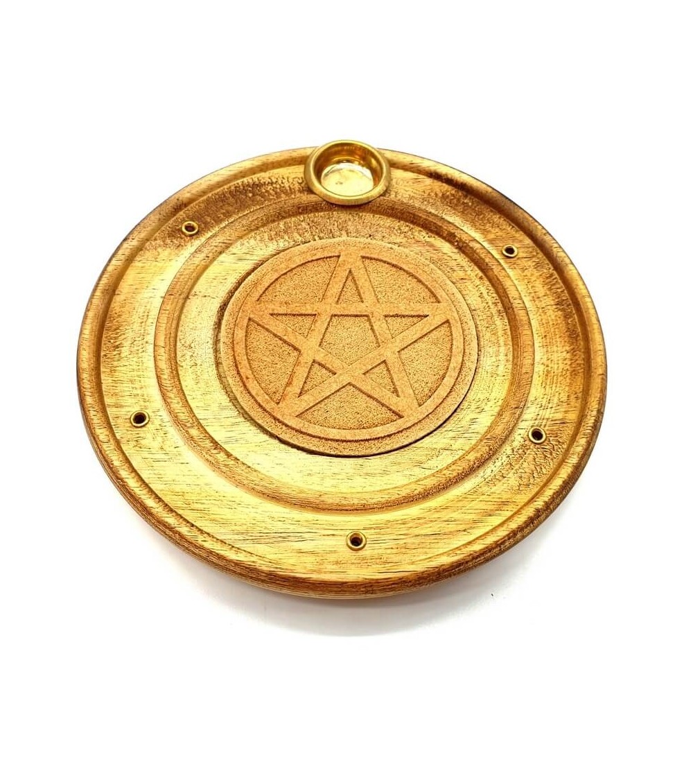 Porte encens Pentacle simple