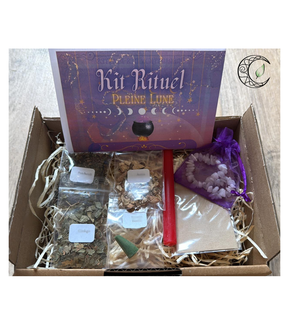 Coffret Rituel de Pleine Lune La Coupe des Fées