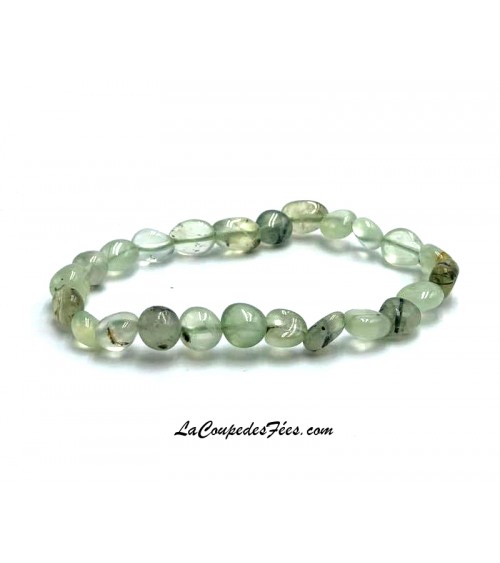 Bracelet Prehnite grain