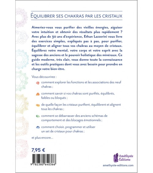 Équilibrer ses chakras par les cristaux