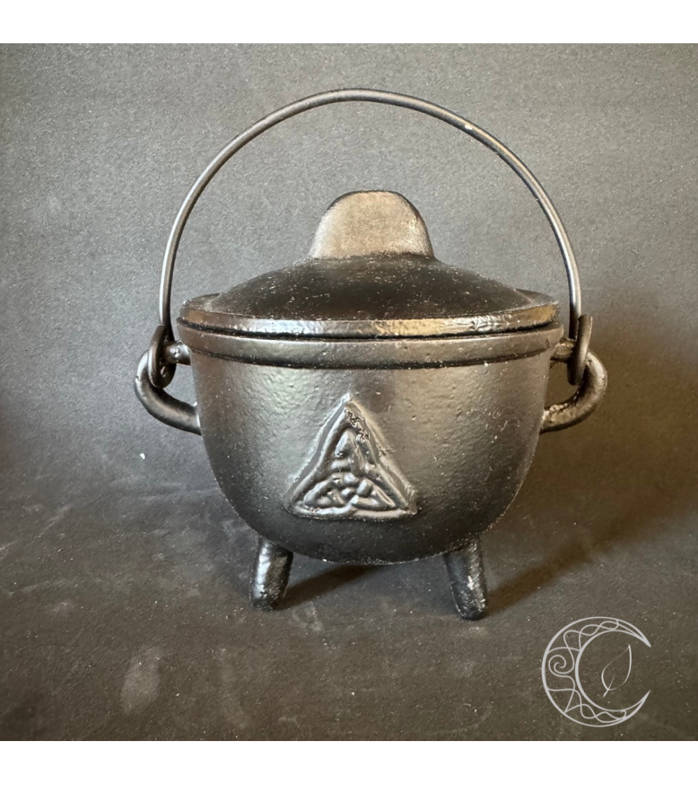 Chaudron en fonte Triquetra