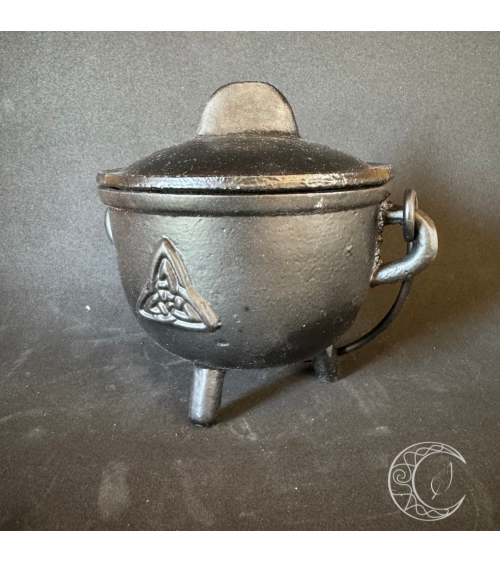 Chaudron en fonte Triquetra