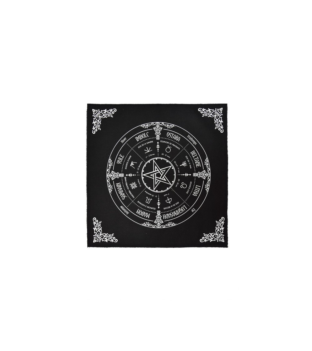 Nappe Roue de l'année wicca