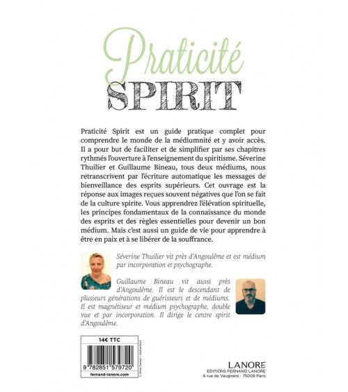 Praticité spirit - Messages d'esprits supérieurs