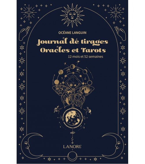 Journal de tirages - Oracles et Tarots - 12 mois et 52 semaines