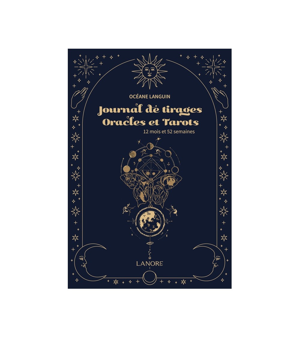 Journal de tirages - Oracles et Tarots - 12 mois et 52 semaines