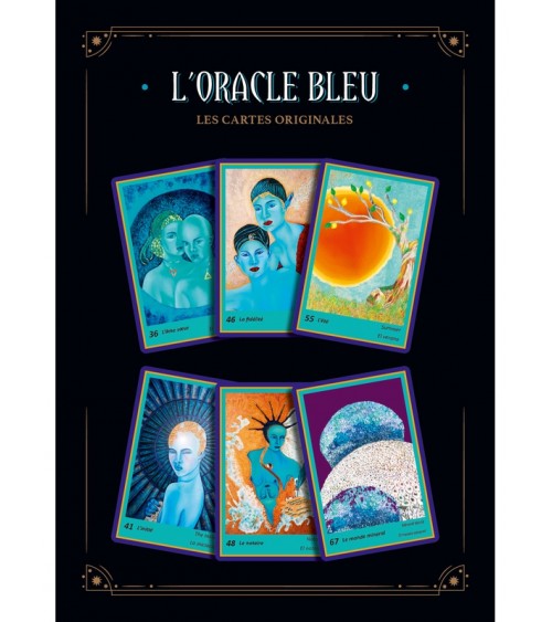 L'Oracle Bleu - 73 cartes & la notice - Coffret