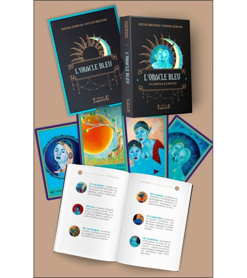 L'Oracle Bleu - 73 cartes & la notice - Coffret