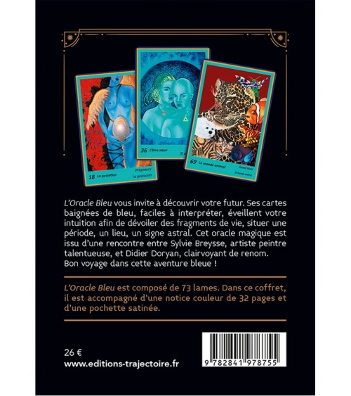 L'Oracle Bleu - 73 cartes & la notice - Coffret