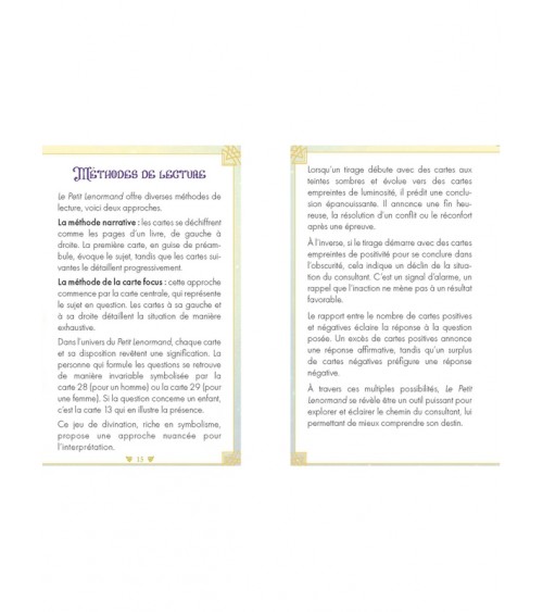 Le Petit Lenormand enchanté - Coffret
