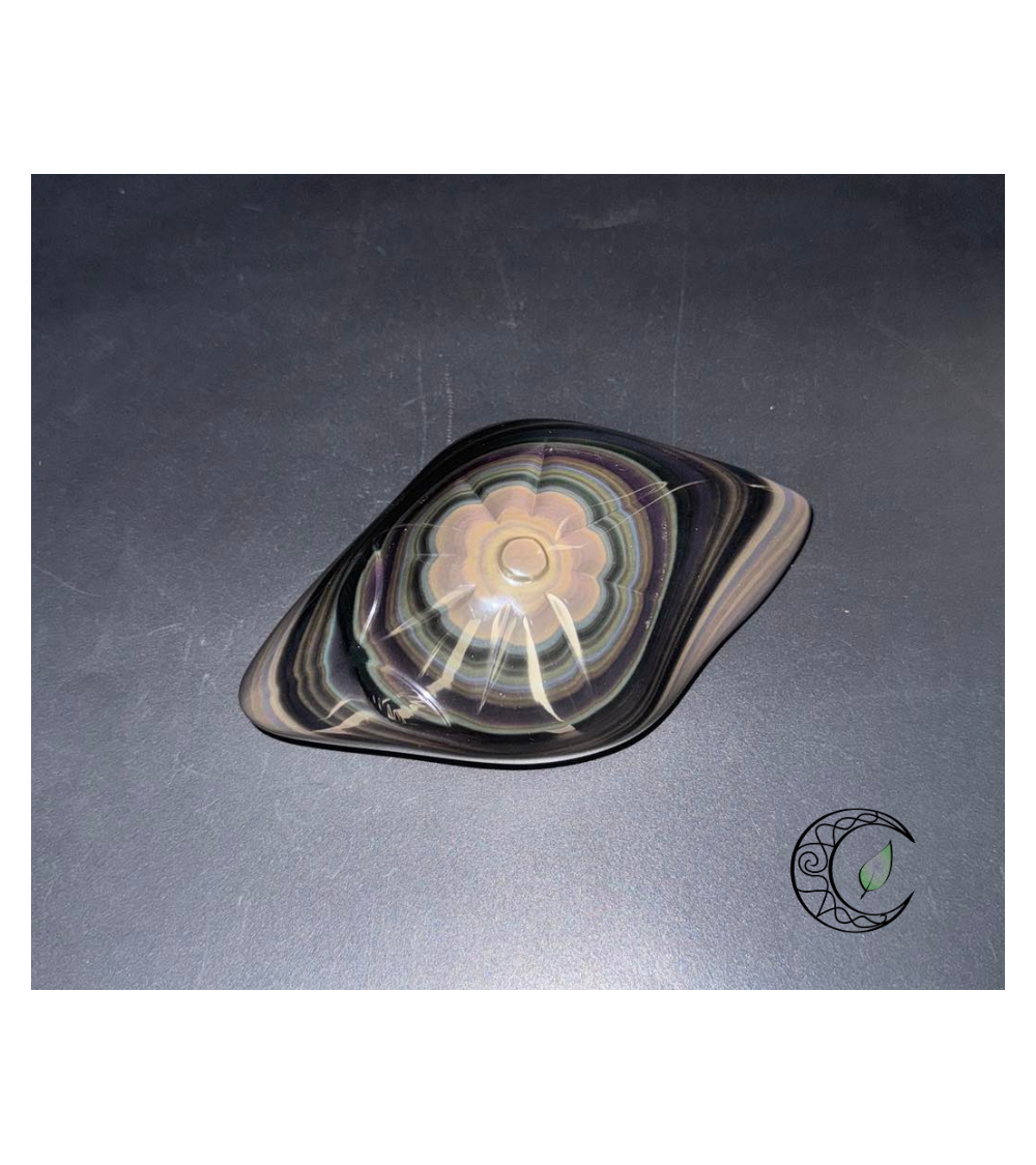 Obsidienne Oeil Céleste Forme libre Fleur