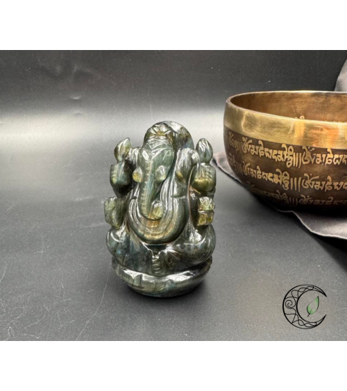 Ganesh en labradorite