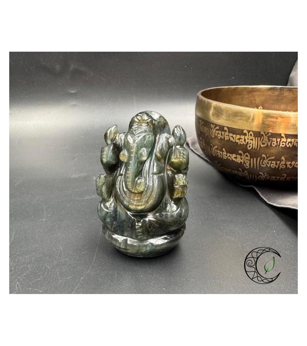 Ganesh en labradorite