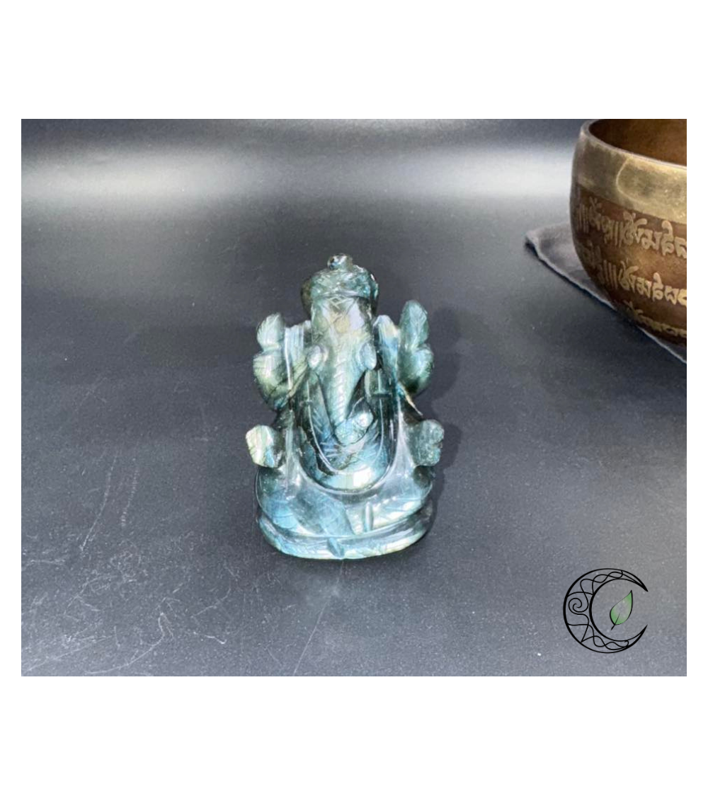 Ganesh en labradorite