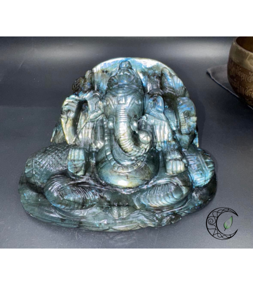 Ganesh en labradorite