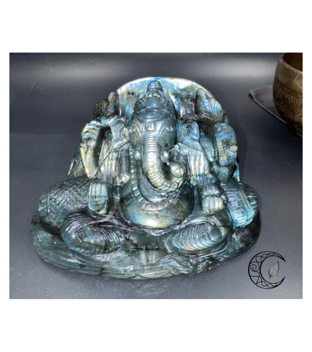 Ganesh en labradorite