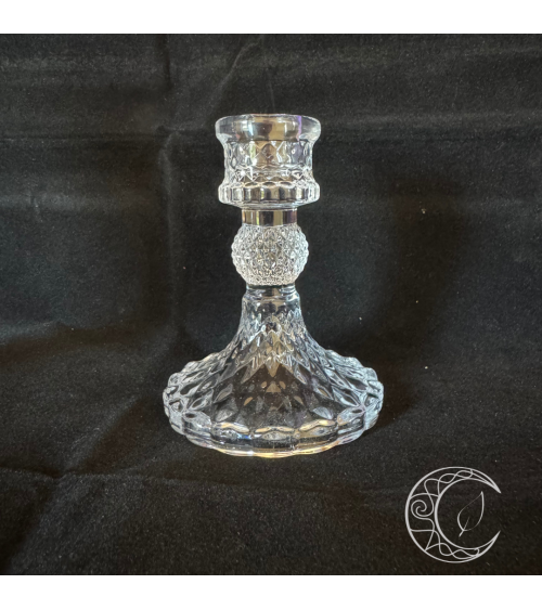 Bougeoir en verre PM