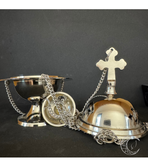 Encensoir à chaine avec croix