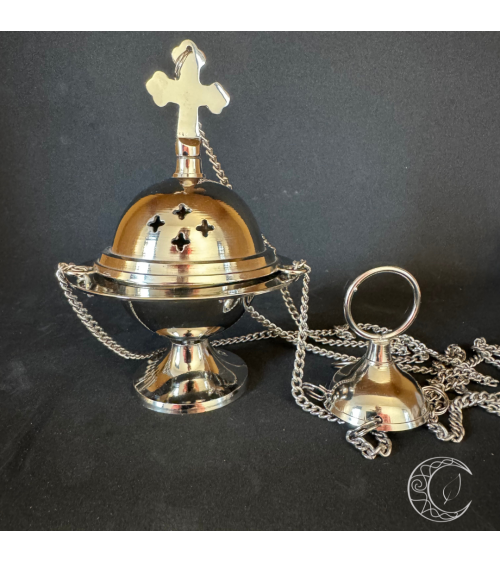Encensoir à chaine avec croix
