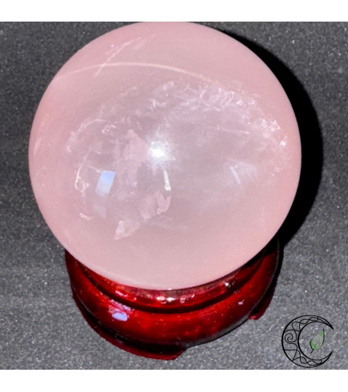 Sphère en Quartz Rose étoilé
