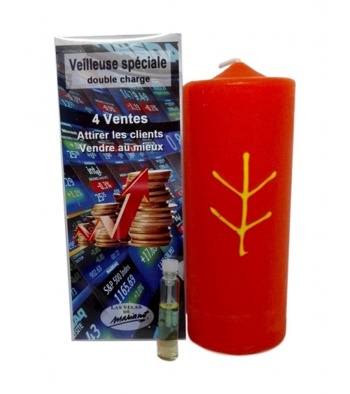 Bougie ventes (double charge)